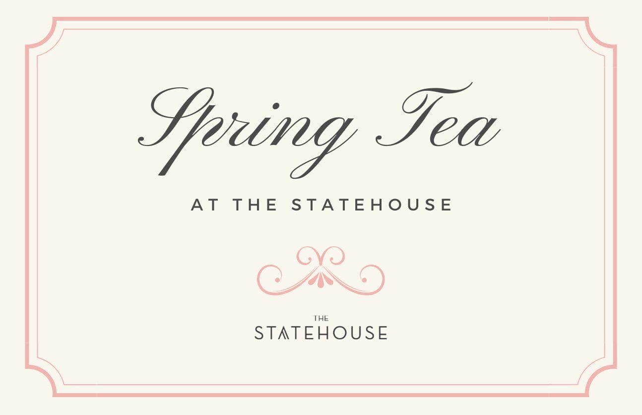 Spring Tea at the Statehouse title card