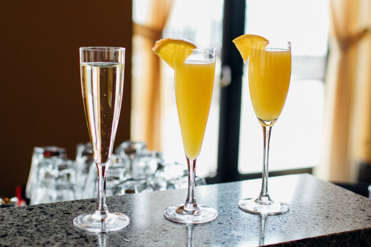 Mimosas at The Edgewater
